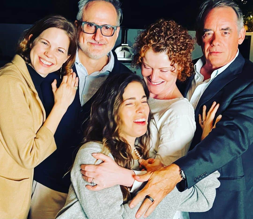 レベッカ・ウィソッキーのインスタグラム：「10 year anniversary of the Devious Maids Supper Club. #DeviousMaids @therealanaortiz @davidwarrendirector @marianaklaveno @thomaseirwin 💕」