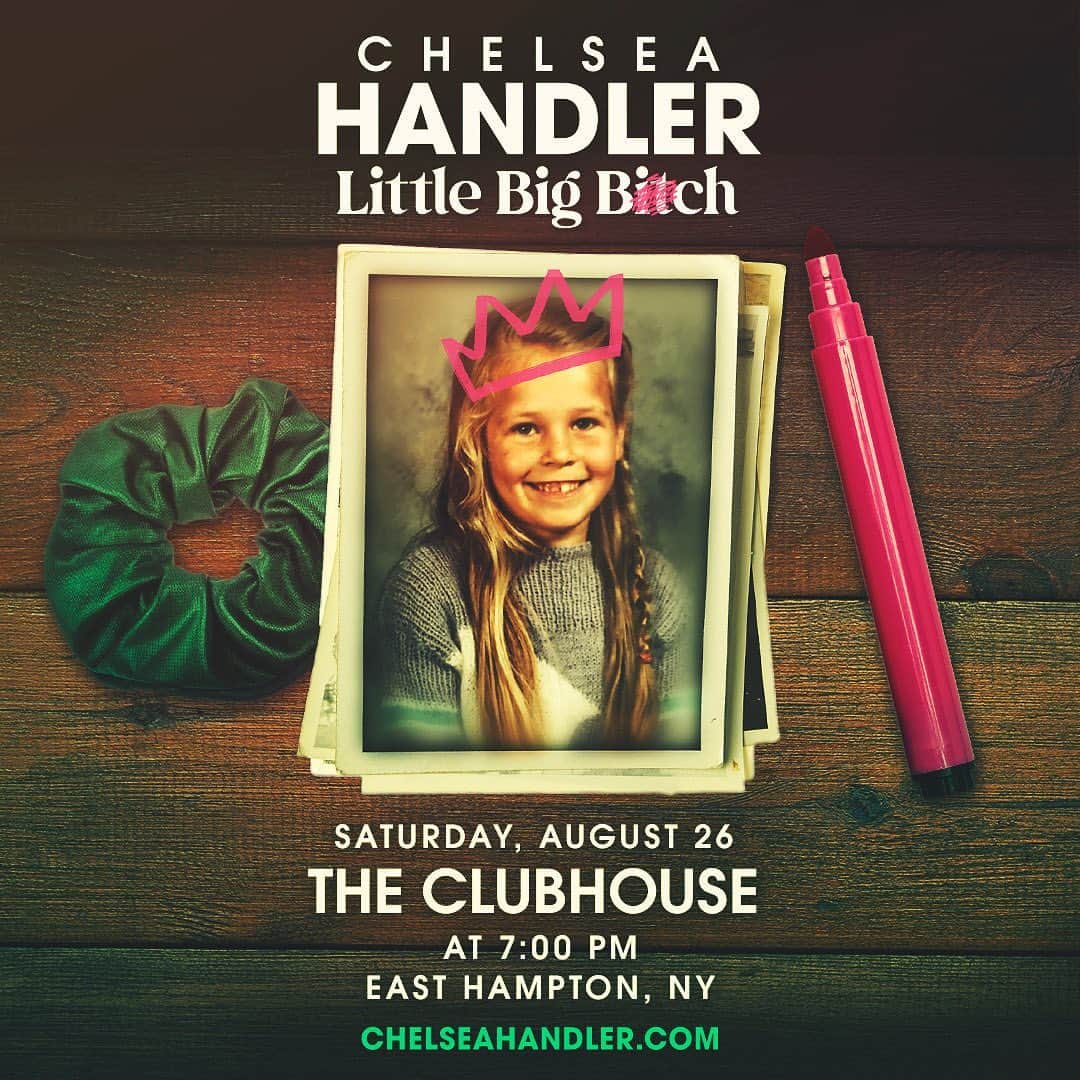 チェルシー・ハンドラーさんのインスタグラム写真 - (チェルシー・ハンドラーInstagram)「I have one tour date this summer and it is in East Hampton, at the Club House! Link in bio ⬆️」6月26日 0時56分 - chelseahandler