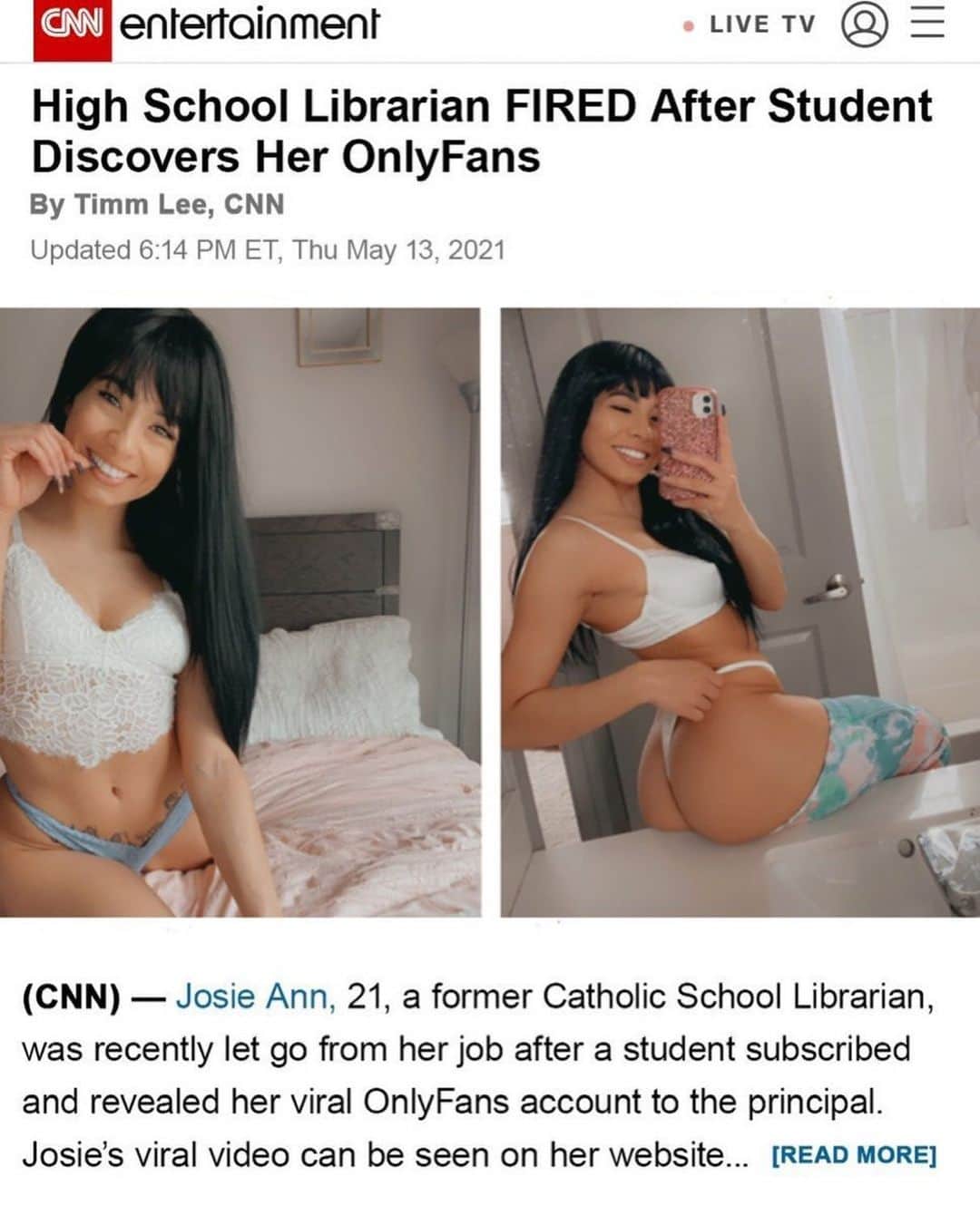 のインスタグラム：「Did @josafinaxo deserve this?🥺」