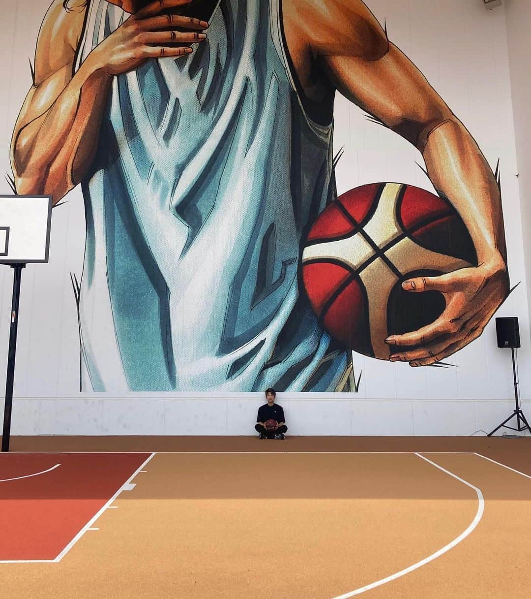 田村大さんのインスタグラム写真 - (田村大Instagram)「The largest drawing in my history appeared on a 3x3 basketball court! ・ @neophoenix_official @aeonmalltoyokawa」6月25日 17時27分 - dai.tamura