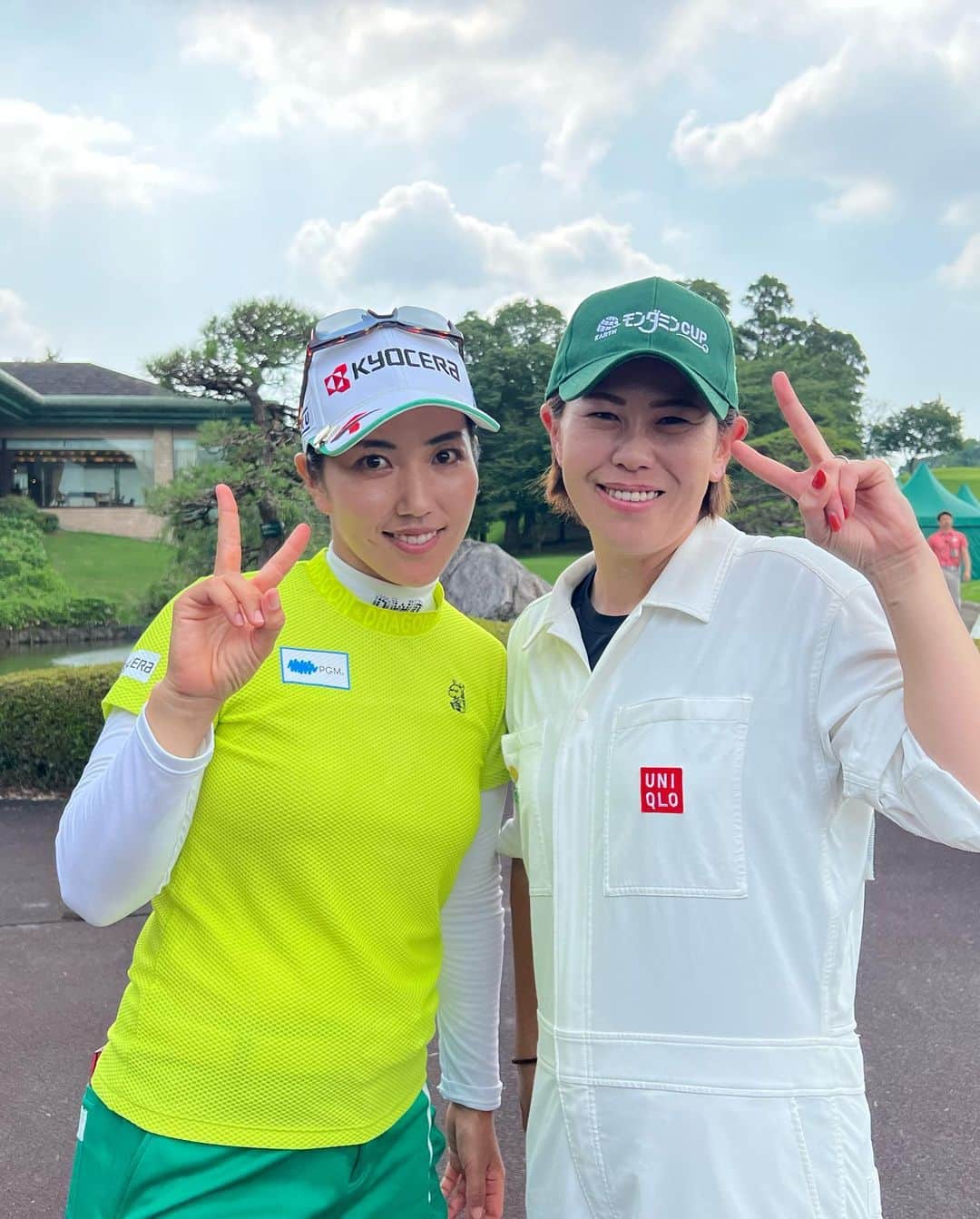 笠りつ子さんのインスタグラム写真 - (笠りつ子Instagram)「応援して頂きありがとうございました❤️‍🔥  今回、キャディーをしてくれた 竹末さんのおかげで良いゴルフができました‼️ ありがとう💚💛 悔しいホールもありましたが 今回、イーグル2個取る事ができて 良かったです😊😊」6月25日 17時44分 - ryuritsuko