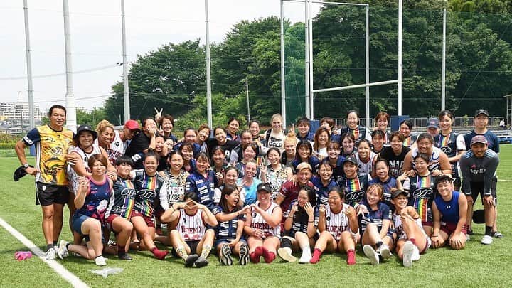 東京フェニックス・ラグビークラブさんのインスタグラム写真 - (東京フェニックス・ラグビークラブInstagram)「Thank you @rugby_azaleaseven 💗💙  遠い中お越しいただきありがとうございました。  太陽生命最終戦/リージョナルセブンスに向けてお互いハードワーク出来ました🔥  #女子ラグビー #ラグビー #ラグビー女子 #スポーツ女子 #東京山九フェニックス #japanrugby」6月25日 17時56分 - tokyo_phoenixrc