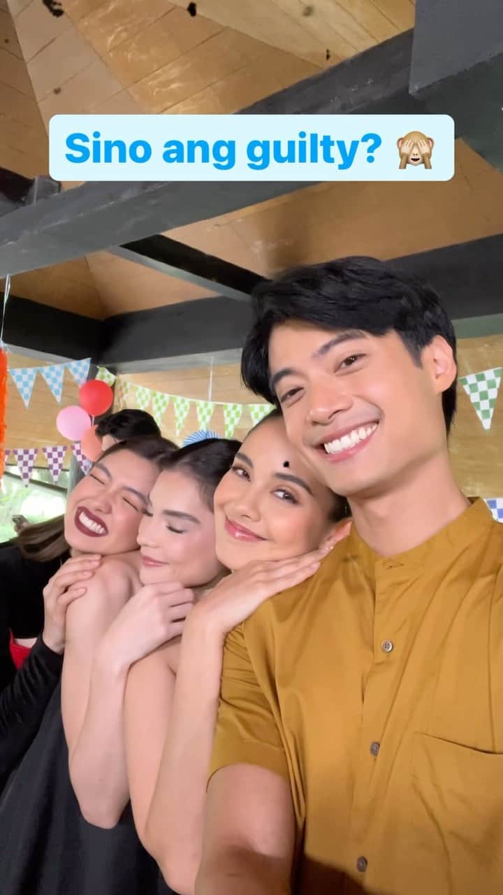 のインスタグラム：「With the pilot week of #RoyalBlood done, it’s time to speculate. Sino ba sa amin ang magiging guilty at the end of the show kung itsura lang ang basehan? 🤣 #IfLooksCouldKillNgaNaman ☠️👀  Ps. I’ve had a wonderful time shooting with the whole team. Can’t wait to find out saan mapupunta ang kwento namin」