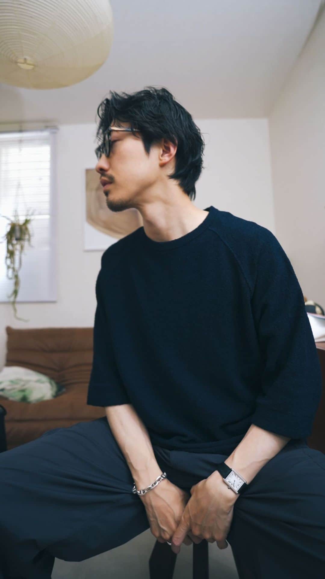 のインスタグラム：「@walenode   夏はシンプルな中に一癖入れるのが好きです  今週もありがとうございました☺️  @c.the.c.jp」