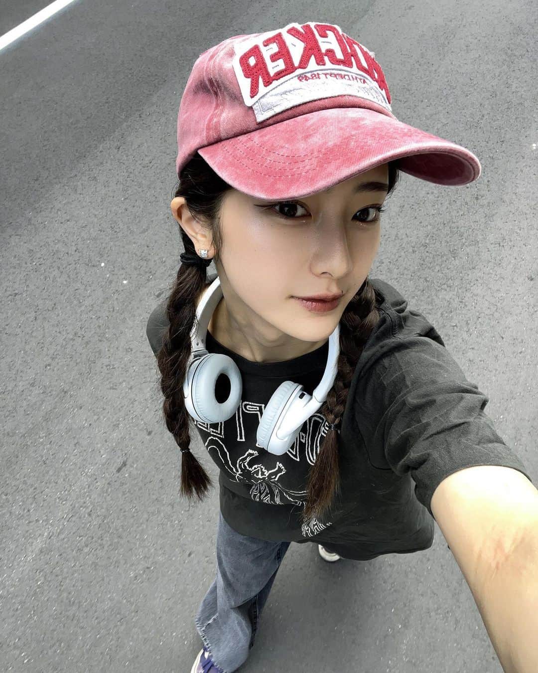 大西陽羽のインスタグラム：「🖤❤️🖤❤️」