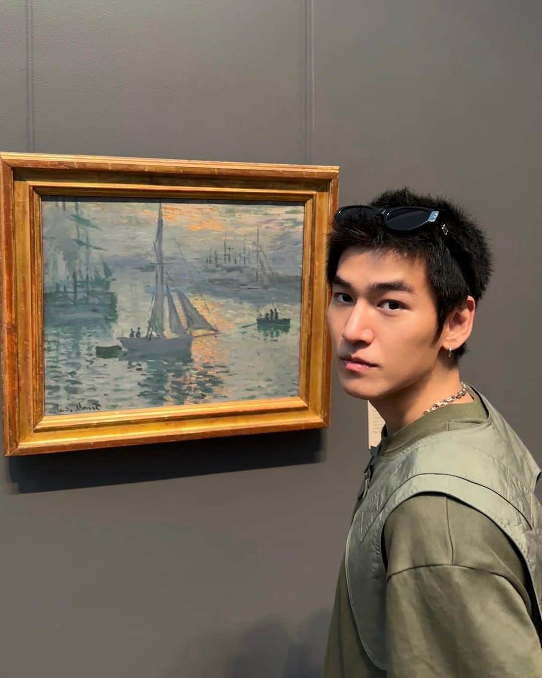 樋口葉生のインスタグラム：「getty center & county museum ⛲️」