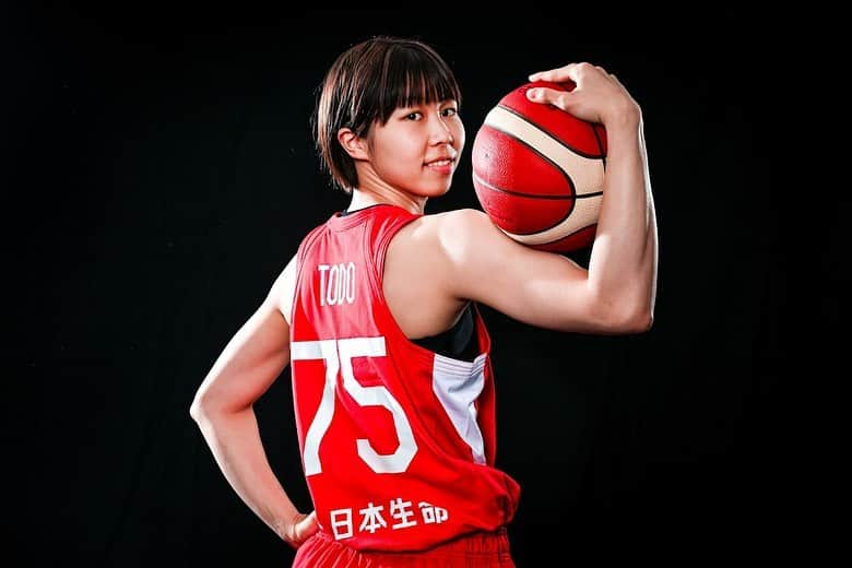 藤堂なな子さんのインスタグラム写真 - (藤堂なな子Instagram)「🇯🇵❤️‍🔥  #AkatsukiJapan  #AsiaCupWomen  @fibasiacupwomen」6月25日 19時41分 - todonanako