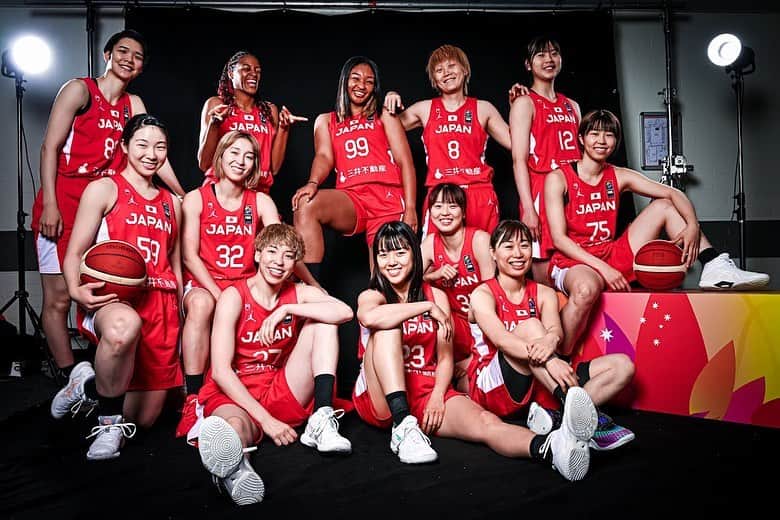 藤堂なな子のインスタグラム：「🇯🇵❤️‍🔥  #AkatsukiJapan  #AsiaCupWomen  @fibasiacupwomen」