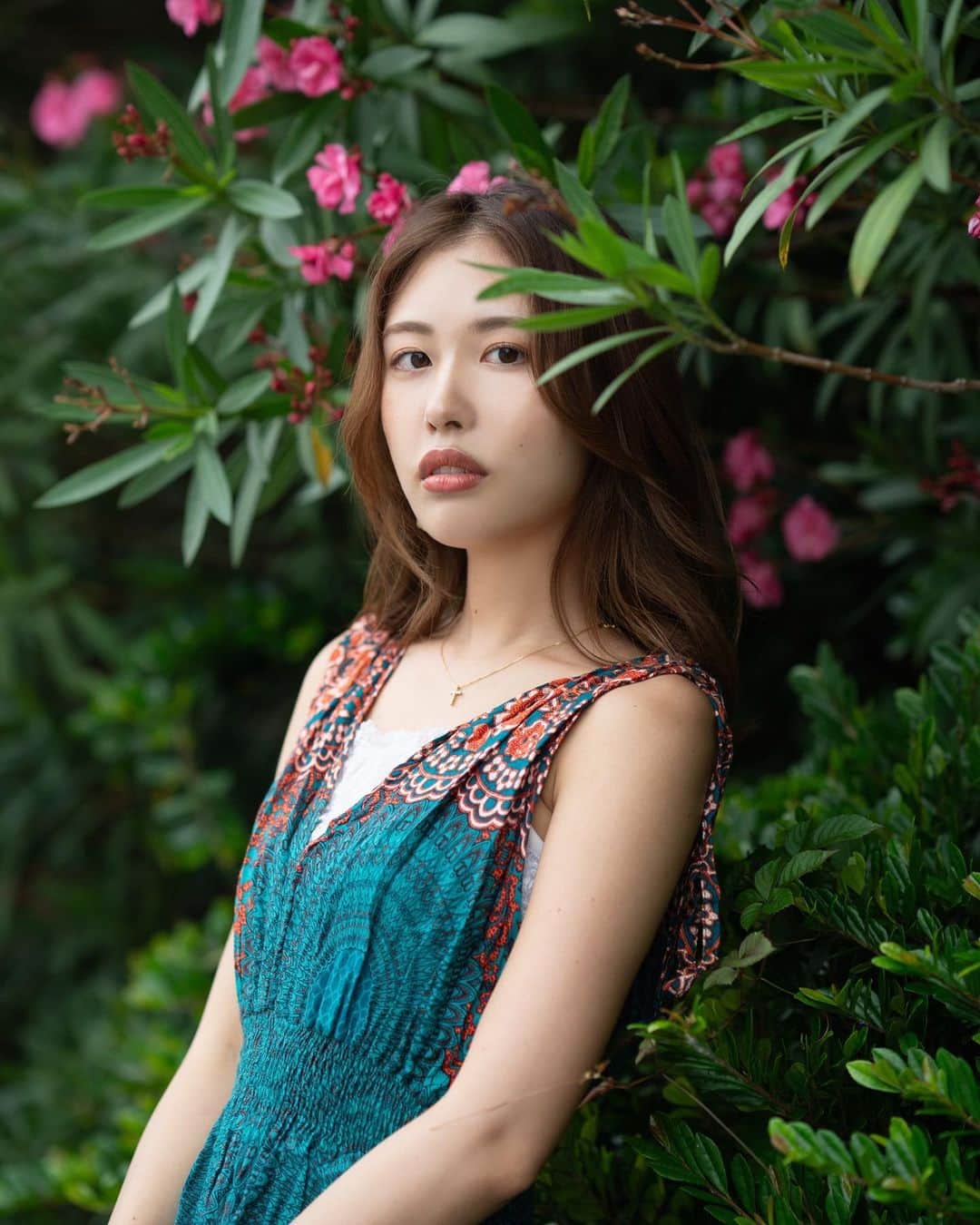 澤井玲未のインスタグラム：「🏝️🌺 .  #testshoot #photography #model #hairmake #作品撮り #cruvamanagement」