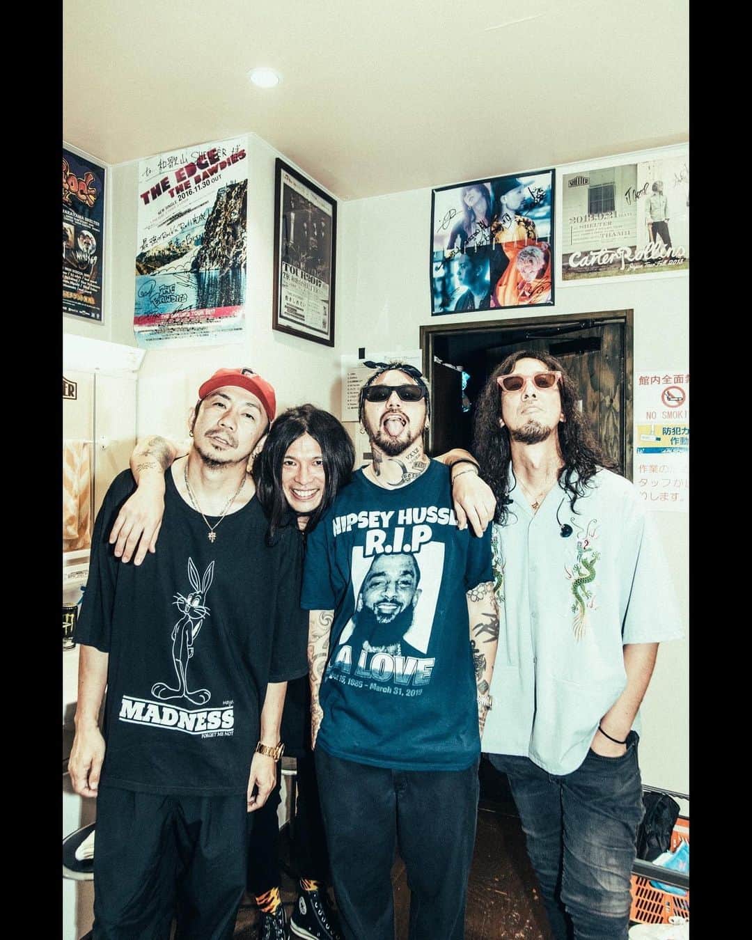 The BONEZさんのインスタグラム写真 - (The BONEZInstagram)「The BONEZ 10th Anniversary Tour  "47 AREAS”(17本目)  和歌山SHELTER 有り難う御座いました!！  photo by @nekoze_photo   #thebonez10  #thebonez  #骨から気合い #wod」6月25日 19時55分 - the____bonez