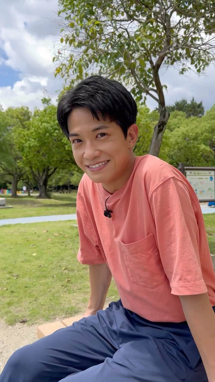 田村浩平のインスタグラム：「先日のピカピカ旅でのタムタムの様子です♪  #ピカピカ旅 #田村浩平 #中京テレビアナウンサー #霞ヶ浦緑地 #タムタム」