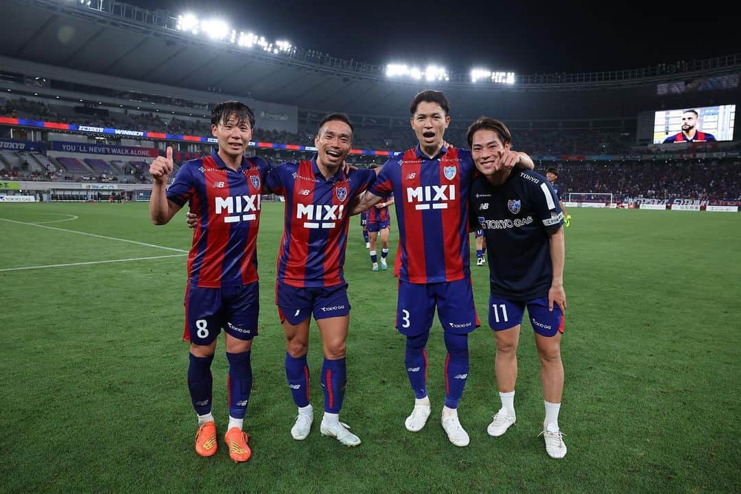 渡辺凌磨のインスタグラム：「応援ありがとうございました！ 勝ち点積み上げていきましょう！」