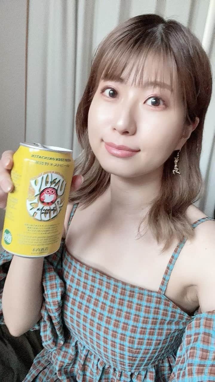 天野麻菜のインスタグラム：「ビール女子。3519」
