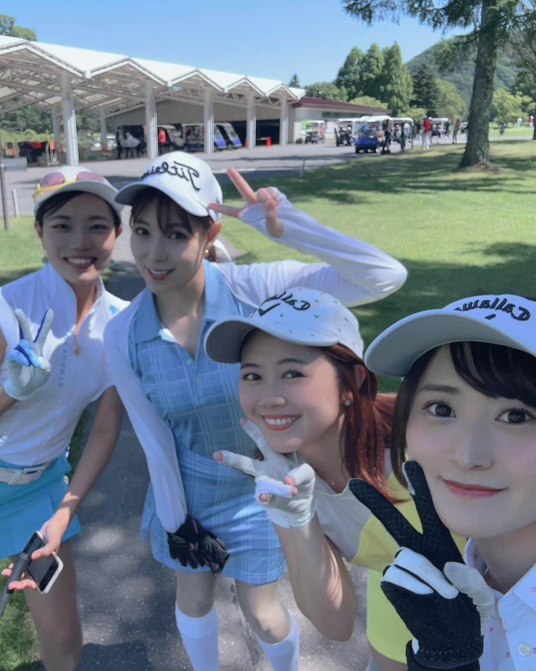 森詩織さんのインスタグラム写真 - (森詩織Instagram)「ゴルフ⛳️💛  へっったくそすぎて引いた🤣 練習しよーっと！！  でもすっっごい楽しかった🏌️‍♀️ ちゃんとやります！笑  #軽井沢72 #ゴルフ #ゴルフ女子 #撮影 #ゴルファー」6月25日 22時07分 - mori_shiori