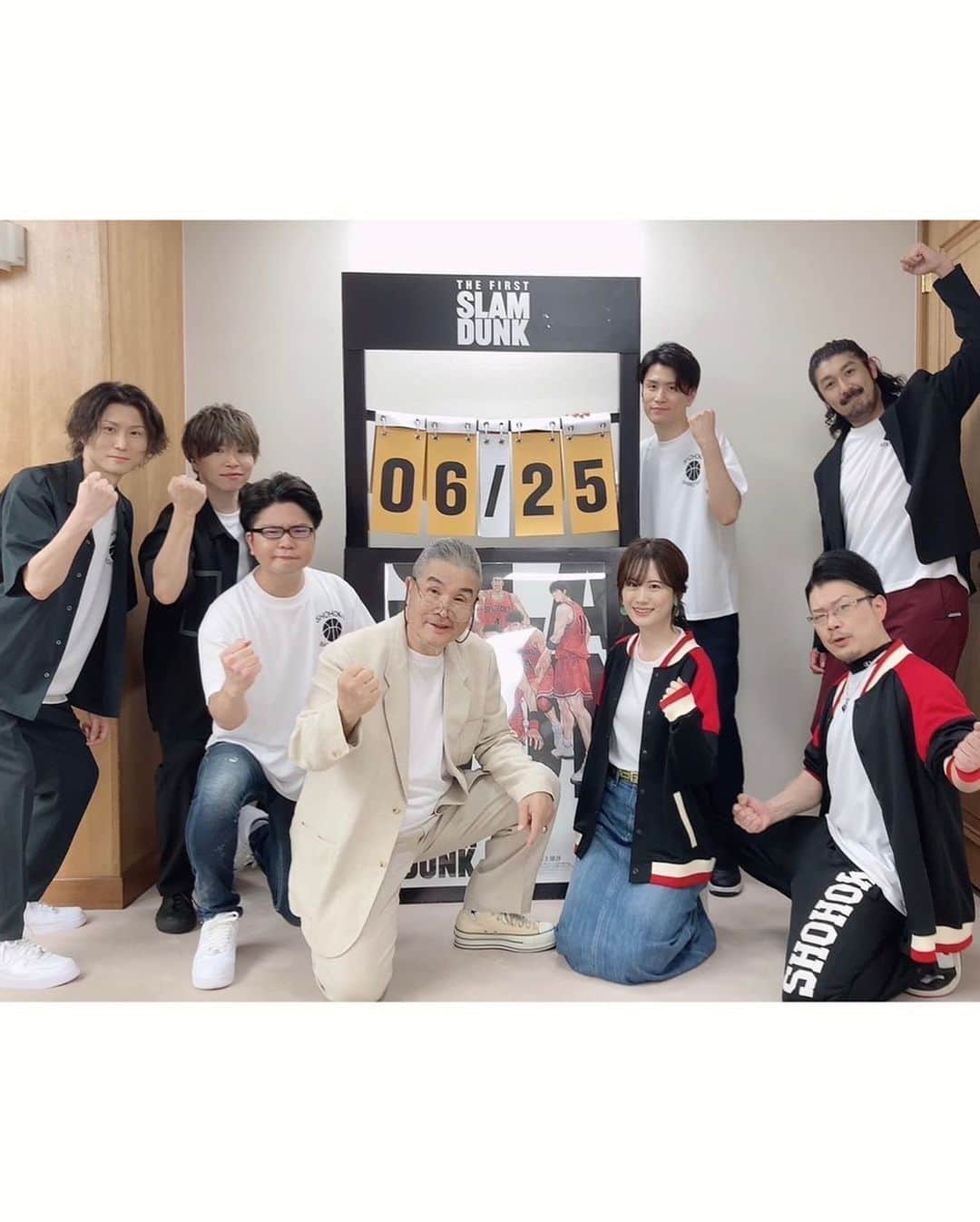 瀬戸麻沙美のインスタグラム：「COURT SIDE in THEATER vol.4「湘北ベンチトーク」に参加させていただきました！🏀  キャスト陣の熱い想い、ファンの皆様の作品への愛を感じられる、素晴らしい空間でした☺️」