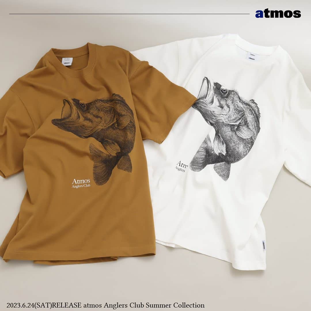 のインスタグラム：「. 【NOW ON SALE】 atmos Anglers Club Summer Collection  #atmos #atmosapparel #atmosanglersclub」