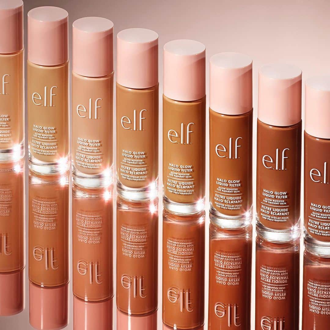 e.l.f.さんのインスタグラム写真 - (e.l.f.Instagram)「Putting the GLOW in Halo Glow 🤩   Halo Glow Liquid Filter is a glow booster formulated with squalane and hyaluronic acid for a skin-enhancing, soft-focus effect ✨ The 8 flexible shades are perfect for any skin tone and can be used alone, under or over makeup, with foundation or as a highlighter 🙌  Tap to shop for $14! 🌟 #elfcosmetics #eyeslipsface #elfingamazing #crueltyfree #vegan」6月25日 22時59分 - elfcosmetics