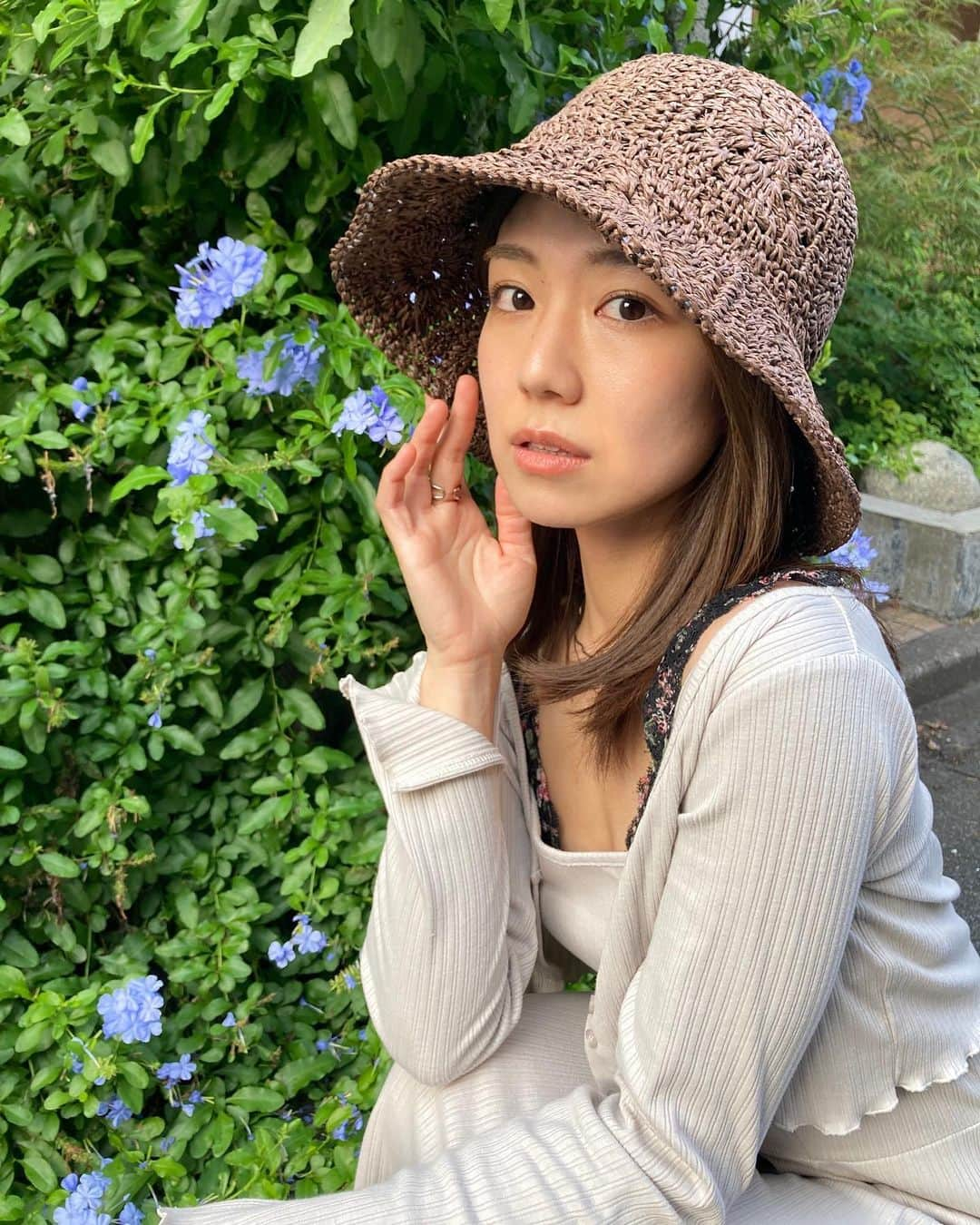 藤木由貴のインスタグラム：「🫐🧺🫧👒」