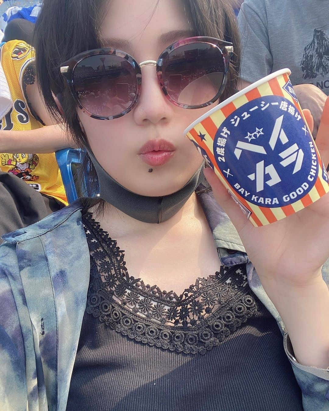 久代梨奈さんのインスタグラム写真 - (久代梨奈Instagram)「⚾️楽しかったー❗️ #阪神タイガース  #横浜denaベイスターズ  #横浜スタジアム #セリーグ  #野球観戦  #にわかだからどこの球団でも応援するやで🐯」6月25日 23時07分 - rina.kushiro_official