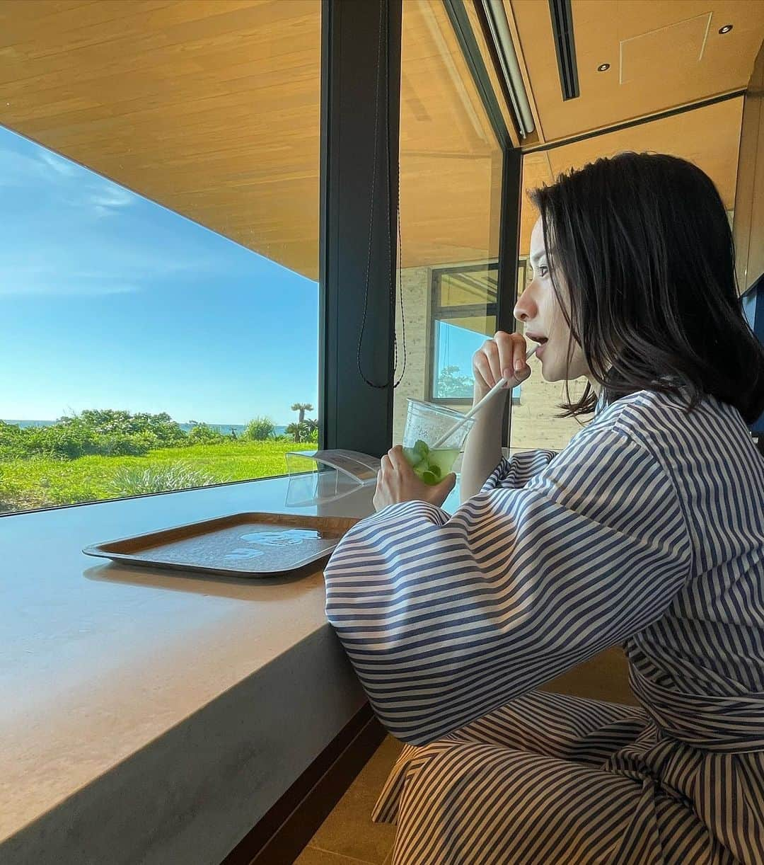 ヒガリノさんのインスタグラム写真 - (ヒガリノInstagram)「__  📍バンタカフェ(沖縄県読谷村)  こんな素敵な海を眺めながら過ごせる 読谷村にある最高のカフェ🍹  #沖縄 #沖縄県 #沖縄カフェ #海カフェ #海 #沖縄観光 #沖縄旅 #沖縄旅行 #沖縄おすすめスポット #沖縄観光スポット #海の見えるカフェ #読谷村 #比嘉梨乃沖縄旅」6月25日 23時39分 - __higarino__