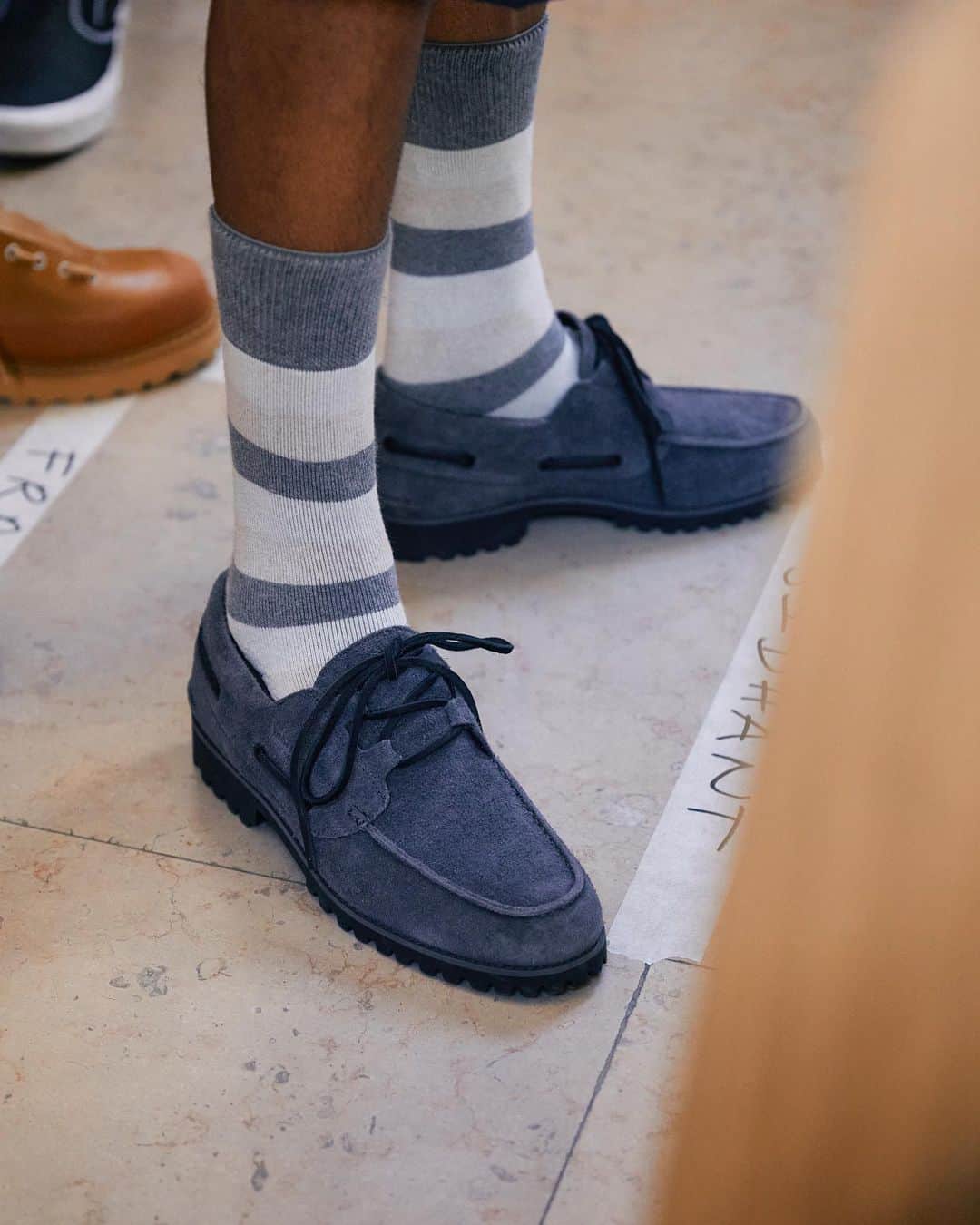 ホワイトマウンテニアリングさんのインスタグラム写真 - (ホワイトマウンテニアリングInstagram)「_ White Mountaineering 2024 Spring / Summer Collection. “Memories”  Backstage.  collaboration with @timberland   #whitemountaineering #blk_whitemountaineering #24sscollection  #timberland」6月26日 0時08分 - whitemountaineering_official