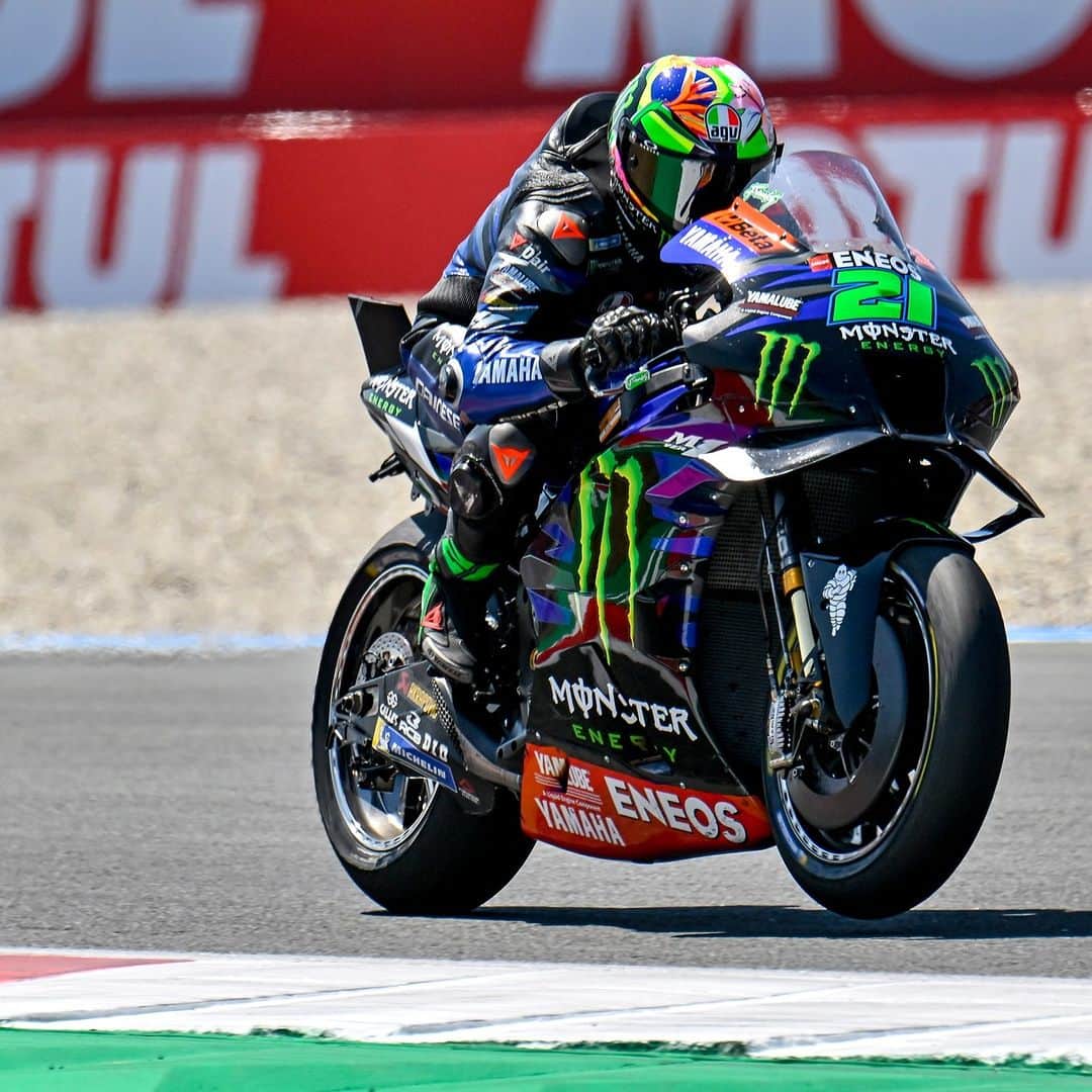 YamahaMotoGPさんのインスタグラム写真 - (YamahaMotoGPInstagram)「💬 @frankymorbido, Dutch GP - Race Result - 9th:  "We’ve been struggling, but finally this morning we managed to make a step, and we were confident for the race that we would have a good pace and good performance. But, unfortunately, the grip in the race was awful. Moreover, we had blistering. I think that was a common problem. I just tried to collect as many points as possible and to avoid mistakes,  because making mistakes was easily done today."  #MonsterYamaha | #MotoGP | #DutchGP」6月26日 0時20分 - yamahamotogp