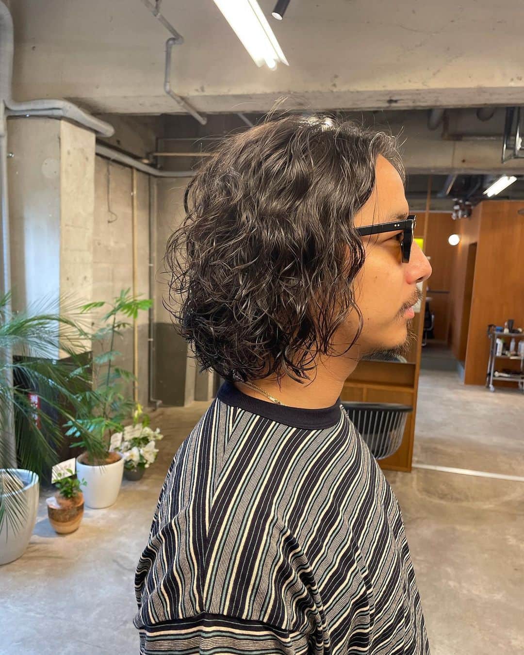 馬場一馬のインスタグラム：「spiral perm style 🌀 #stilllights」