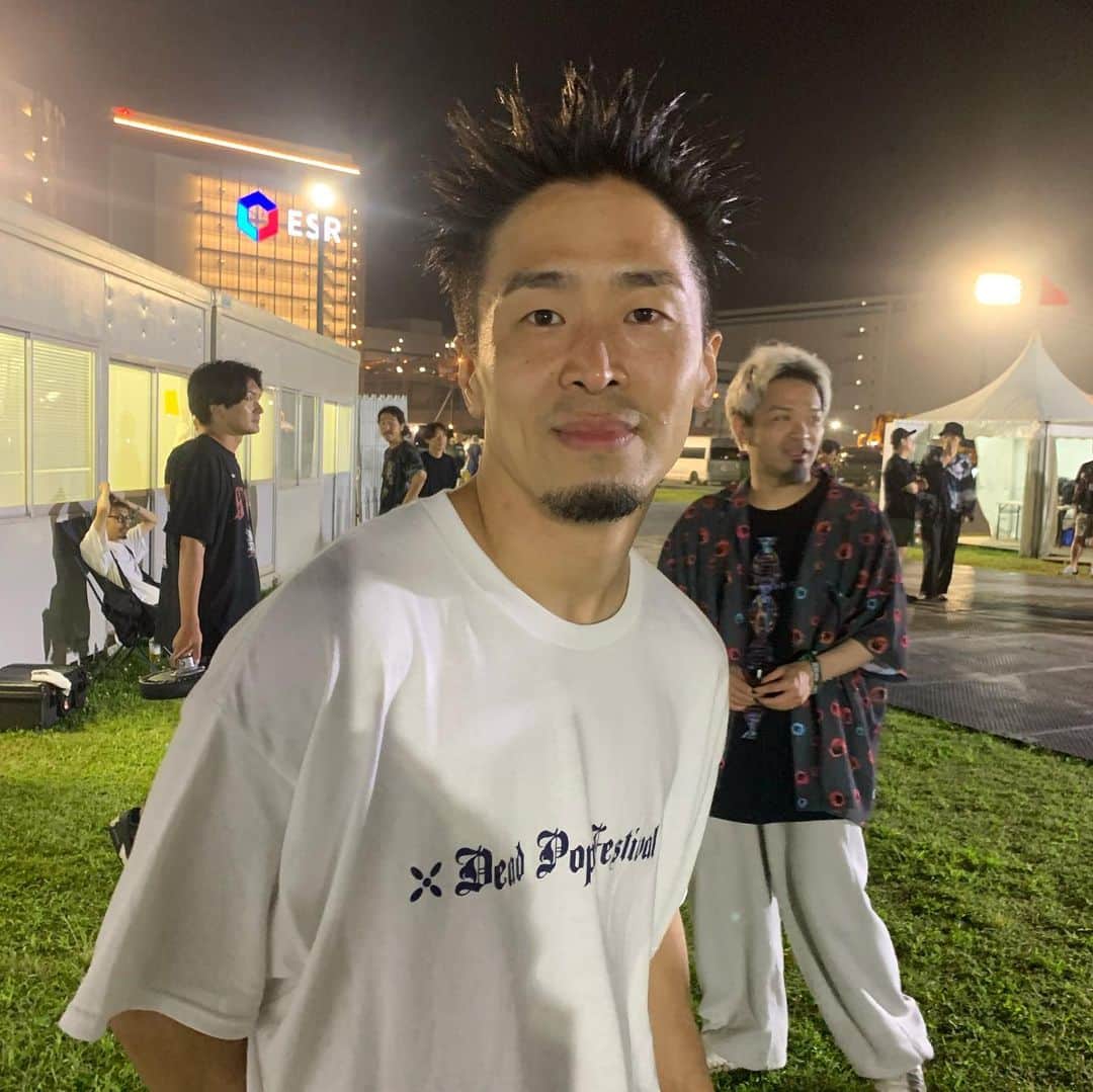 こーいちのインスタグラム：「♥️SiM楽しい時間をありがと♥️  #ゴリとショウヘイとサン」
