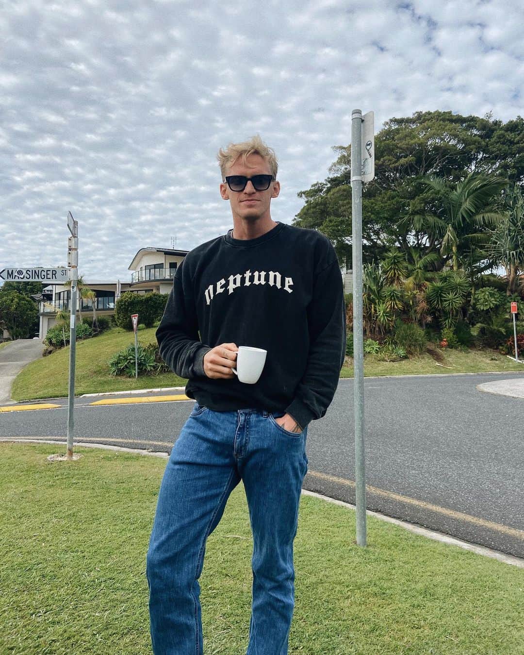 コーディー・シンプソンのインスタグラム：「Prince Neptune Coffee Club.  Final re-stock of Collection I & II garments are up, then we go back to the design board. @princeneptune」