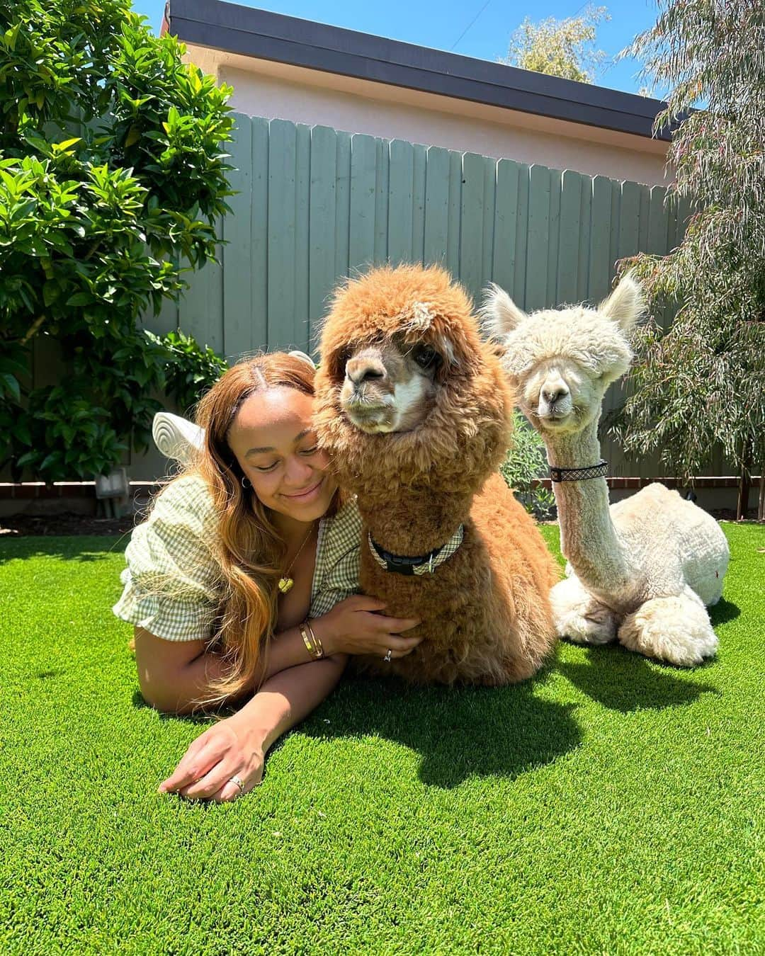 Nia Sioux Frazierのインスタグラム：「best birthday ever🥰🦙」