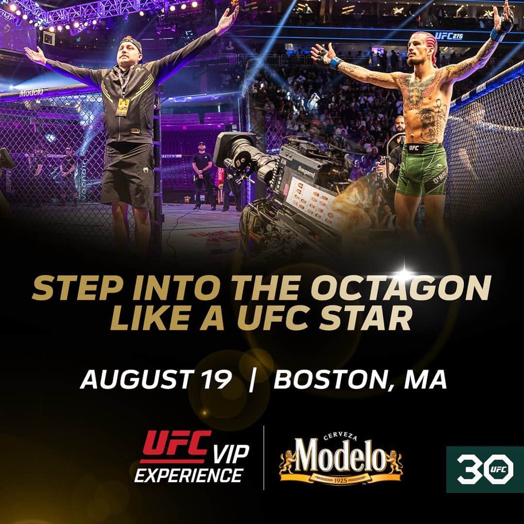 UFCさんのインスタグラム写真 - (UFCInstagram)「It’s time to make your Octagon dreams a reality 🔥 Prepare for access like you wouldn't believe with the #UFCVIPExperience at #UFC292 in Boston!   Secure your exclusive experience packages via @onlocationexp at UFCVIP.com #OnlyWithOnLocation」6月26日 6時01分 - ufc
