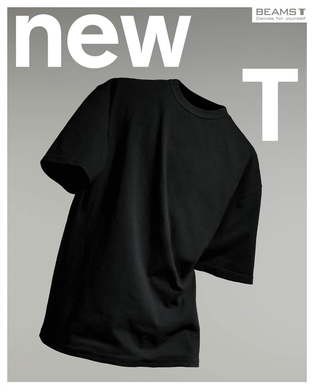ビームスさんのインスタグラム写真 - (ビームスInstagram)「… BEAMS T 『new T』 6.30（fri.）Release  @beams_t  Canvas for yourself.   Tシャツを表現媒体にアーティスティックな  グラフィックを日常に届けてきたBEAMS T。   そんな私たちが出した新しいこたえは、  いろんな個性を映し出す「着るキャンバス」です。   生地の風合いやカラーそのものを純粋に楽しむ。  魅力的なグラフィックやメッセージを載せる。  どちらにも適した、理想のボディが完成しました。   もっとも身近で、もっとも自由な衣服。  BEAMS Tは、Tシャツの普遍的な価値を  いまの時代に合わせて進化させていきます。   Art Direction:@takahiro_yasuda @shinknownsuke  Copywriter:@r.suzuki  Photography:@makototakeuchips Retouch:@andytrowa  Design Assistant:@ufo_girl01  Styling: ART POSITION  Creative Producer: @biscco Production Manager: @fukudatroyippei Production: @cekai_jp  発売日 2023年6月30日（金）  詳細はこちらから！ https://www.beams.co.jp/news/3588/ 🔗→@beams_official ストーリーズハイライト”News”より  #beamst #beams #newt」6月28日 20時00分 - beams_official