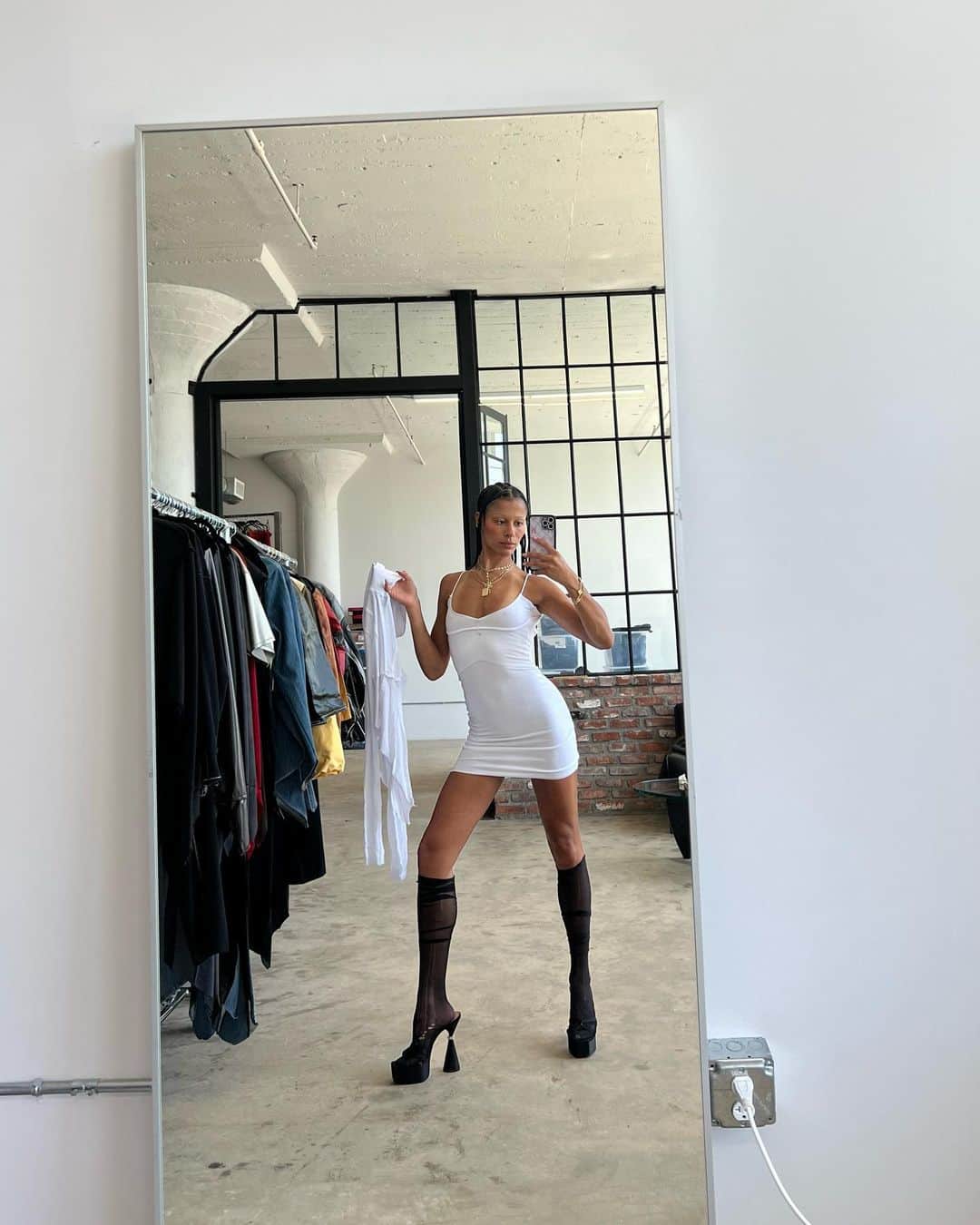 Sami Miroのインスタグラム：「La officina in Eco Rib 🤍」