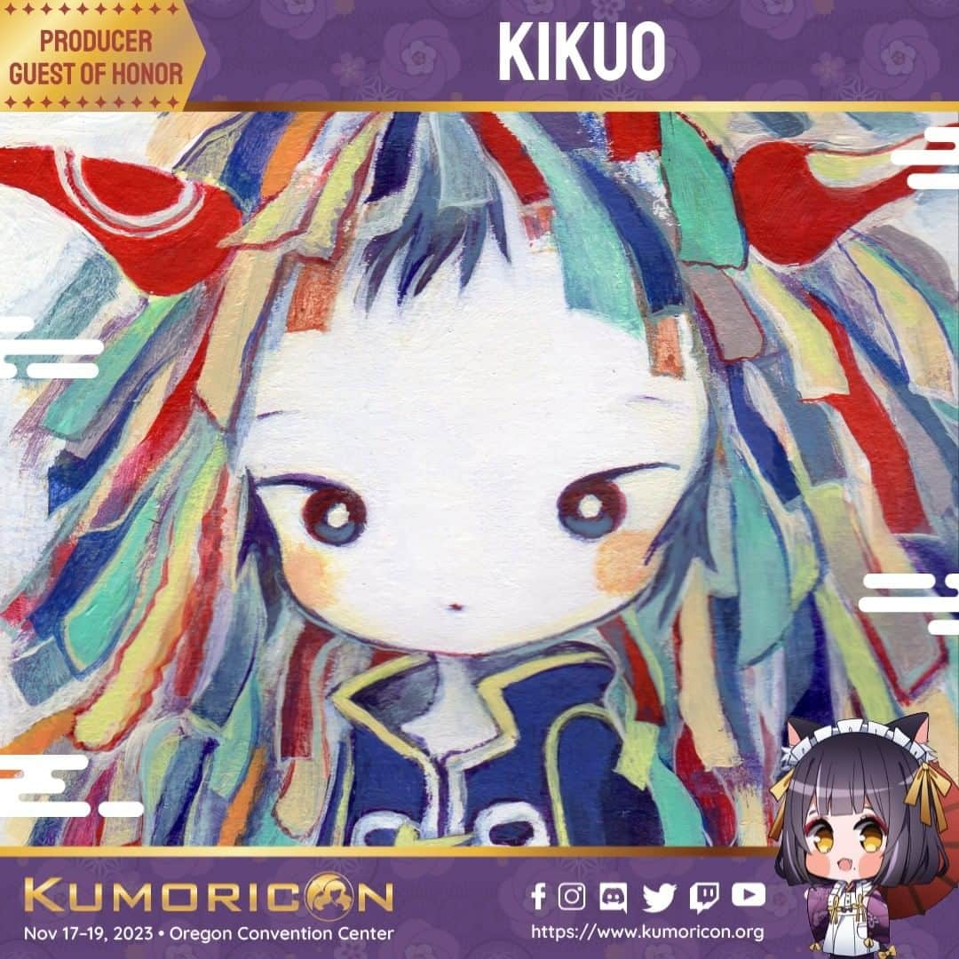 きくおさんのインスタグラム写真 - (きくおInstagram)「Kikuo will be performing at the @kumoricon 2023 at the Oregon Convention Center! This will be Kikuo's first gig in the US!! The date is currently scheduled for November 17th 2023, and I will be playing for about ¹hour. I hope you enjoy it!」6月26日 7時06分 - kikuo_sound