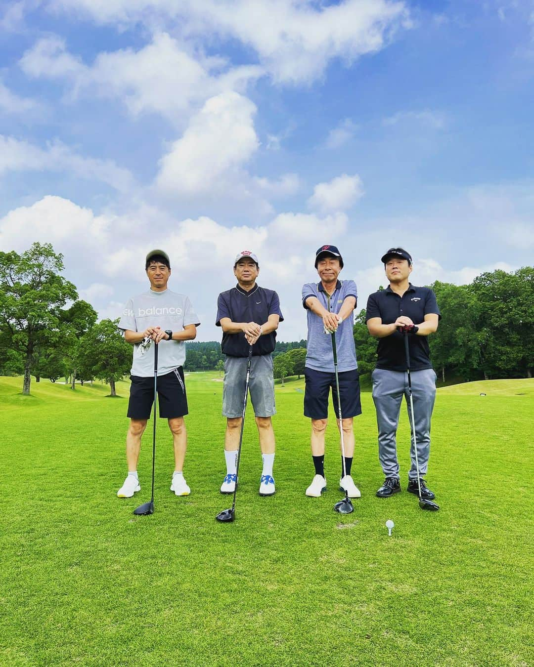 吉田正樹さんのインスタグラム写真 - (吉田正樹Instagram)「元上司と後輩とのゴルフ⛳️」6月26日 9時44分 - yoshidamasaki.p