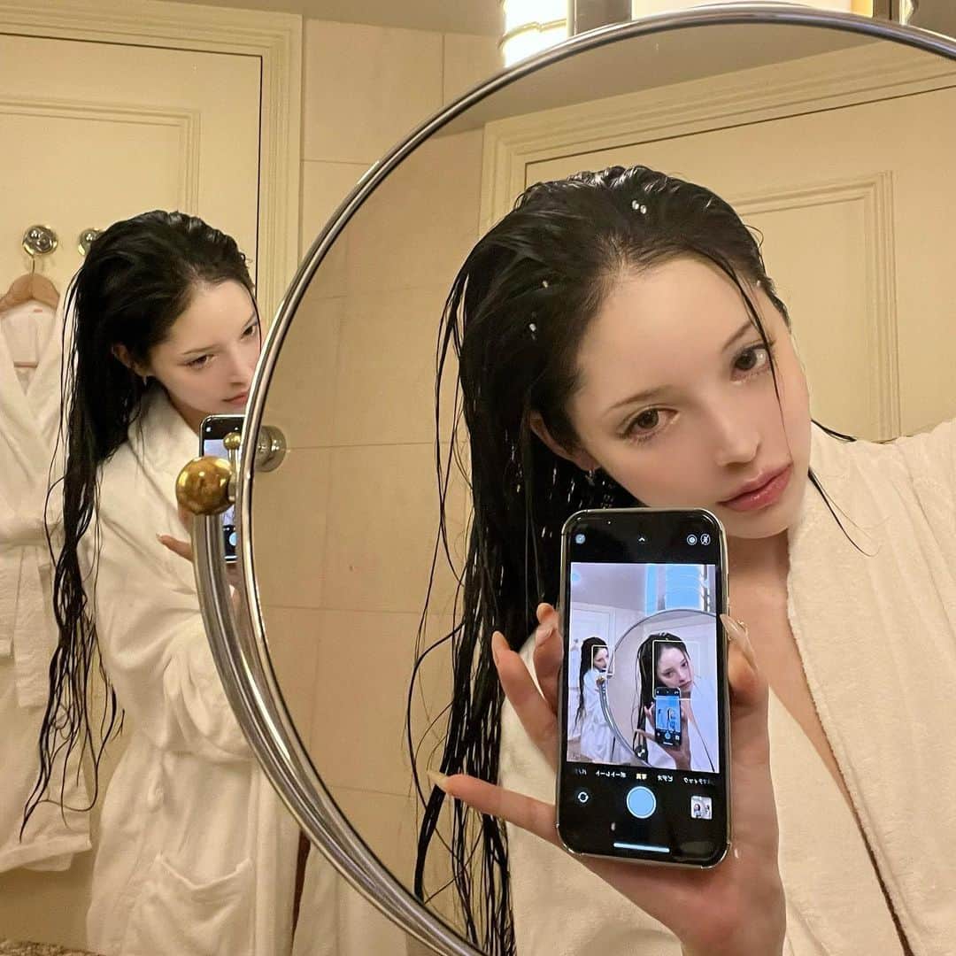 chiiiiiのインスタグラム：「人生初のパリジェンヌ👁♡  メイクも時短で楽になったし もっと早くやればよかったです @_riekoo  ありがとうございました✧」