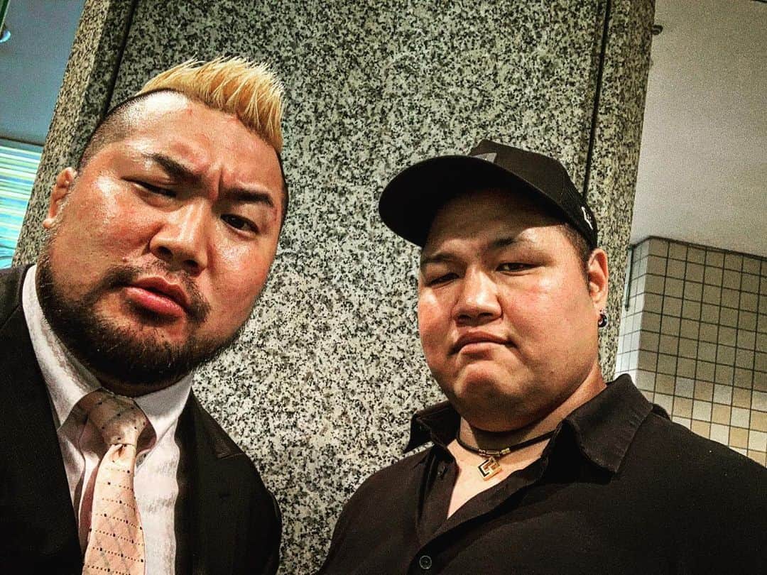 マサ北宮のインスタグラム：「『元小結・松鳳山こと松谷さん。お疲れ様でございます』 #noah_ghc #sumo #松鳳山」