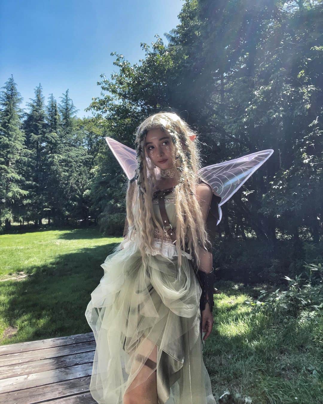 チアコマのインスタグラム：「投稿するの忘れるから連続投稿します🥹♡w スタジオPAPにて📷  #創作コスプレ　#エルフ　#originalcosplay #自撮り #山梨 #山梨観光 #山梨旅行 #yamanashi #japantravel #japantrip #japanlife  #cosplaylife #キャンプ女子  #レイヤー　#コスプレ　#コスプレイヤー #コスプレ撮影 #コスプレ写真 #コスプレイヤーさんと繋がりたい #cosplayer」