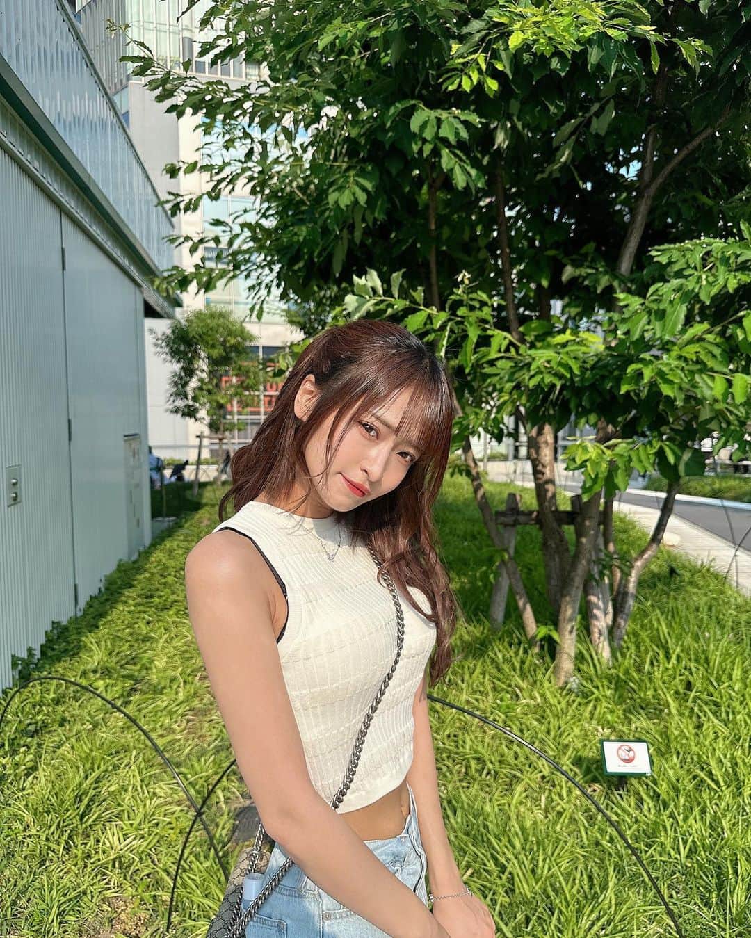 清水里香さんのインスタグラム写真 - (清水里香Instagram)「⁡ ⁡ げきあちゅ🥵🫶🏻 ⁡ ⁡ ⁡ ⁡ #ハーフツイン #夏 #宮下パーク #SHIBUYA」6月26日 20時18分 - partyyy_chu