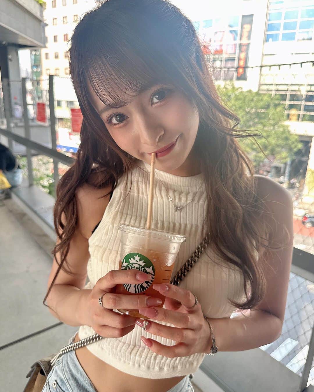 清水里香さんのインスタグラム写真 - (清水里香Instagram)「⁡ ⁡ げきあちゅ🥵🫶🏻 ⁡ ⁡ ⁡ ⁡ #ハーフツイン #夏 #宮下パーク #SHIBUYA」6月26日 20時18分 - partyyy_chu