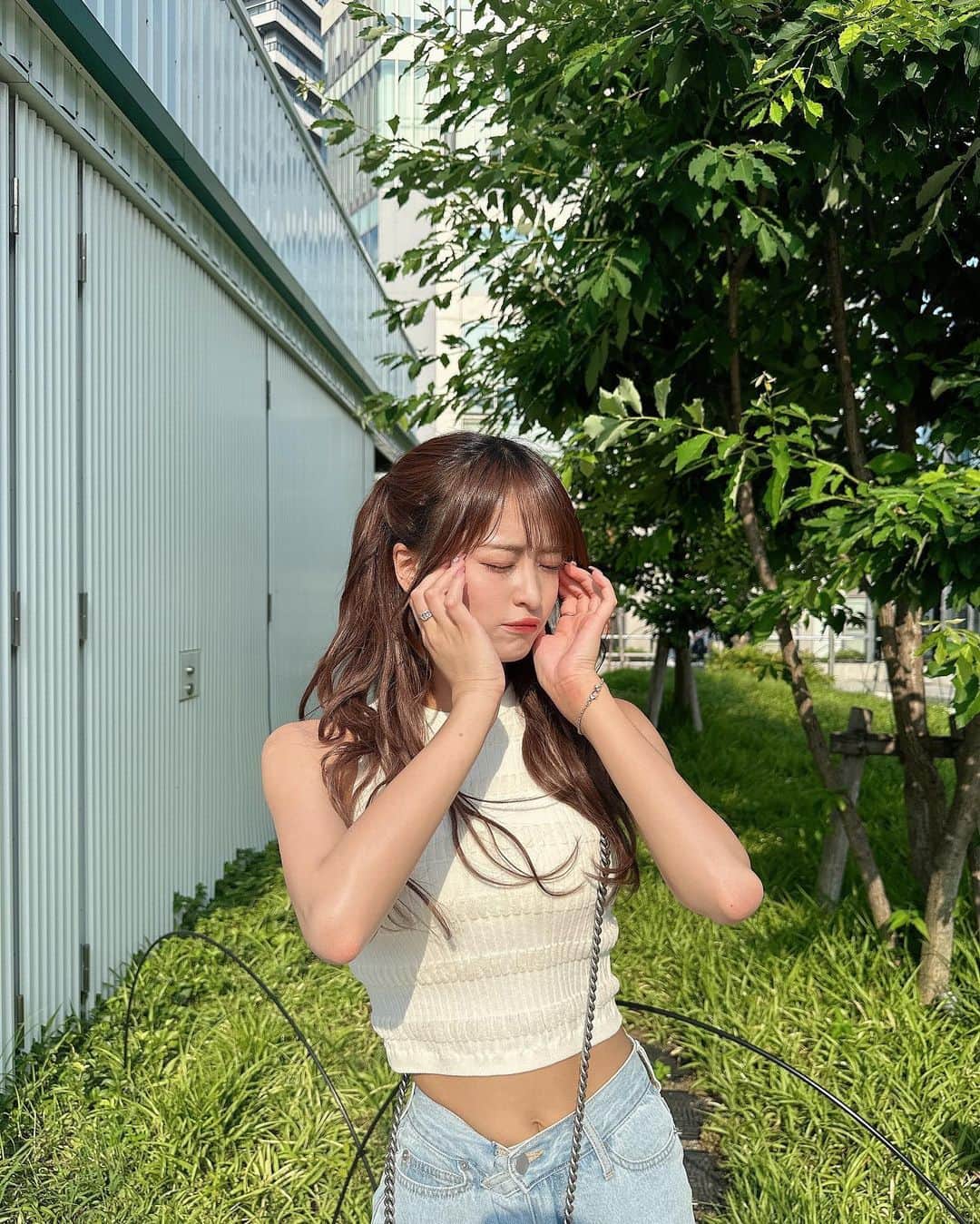 清水里香さんのインスタグラム写真 - (清水里香Instagram)「⁡ ⁡ げきあちゅ🥵🫶🏻 ⁡ ⁡ ⁡ ⁡ #ハーフツイン #夏 #宮下パーク #SHIBUYA」6月26日 20時18分 - partyyy_chu