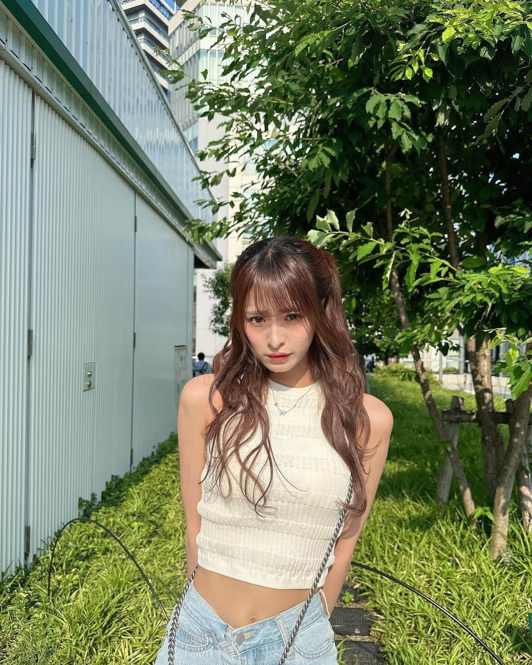 清水里香さんのインスタグラム写真 - (清水里香Instagram)「⁡ ⁡ げきあちゅ🥵🫶🏻 ⁡ ⁡ ⁡ ⁡ #ハーフツイン #夏 #宮下パーク #SHIBUYA」6月26日 20時18分 - partyyy_chu