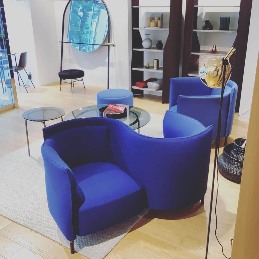 ligne roset shopさんのインスタグラム写真 - (ligne roset shopInstagram)「ROSETHemicycle【ロゼヘミシクル】 日本にも馴染みの深い関わりのあるデザイナー、フィリップ・ニグロさんのデザインによるソファです。 とてもユニークな意匠を持ち、美しく流れるようなラインが特徴的ですね♪ 座り心地もかなりグッドです👍  1P W820 D790 H780 SH400 2P W1450 D900 H780 SH400 パフ W820 D790 H780 SH400 Fabric:Vidar  #ligneroset#lignerosetginza#ginza#interior#room#design#sofa#furniture#room#myligneroset  #リーンロゼ#リーンロゼ銀座#銀座#インテリア#インテリアコーディネート#家具#ソファ#リノベーション#リーンロゼのある暮らし  @ligneroset_jp」6月26日 20時30分 - ligneroset_jp_shop