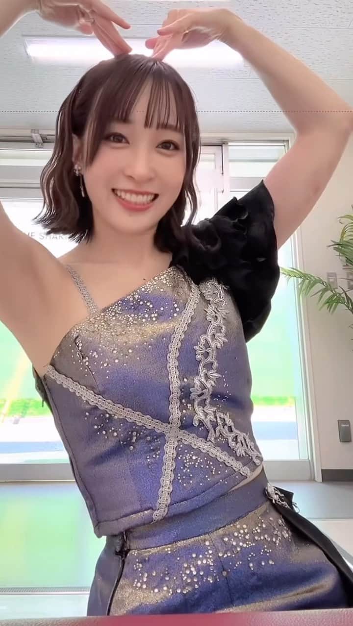 双葉のインスタグラム：「🎀💙 #リボン #リボンチャレンジ #スパガ」