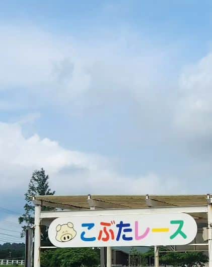 中島侑香さんのインスタグラム写真 - (中島侑香Instagram)「圧倒的のんびり世界でギャンブルデビュー（こぶたレース）しちゃいました。妹と、心ひと休み。そうめん食べる。（トンコツタロー速かったなあ）」6月26日 20時50分 - yuukanakashima