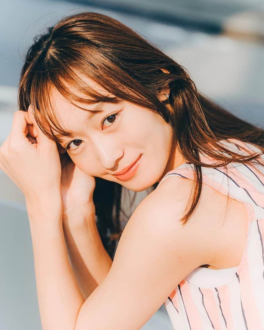 真崎かれんのインスタグラム：「. 短時間だったけど、とても充実した撮影でした✨ ありがとうございました！  たっくさん撮ってくれたので 少しずつ載せていきます💓」