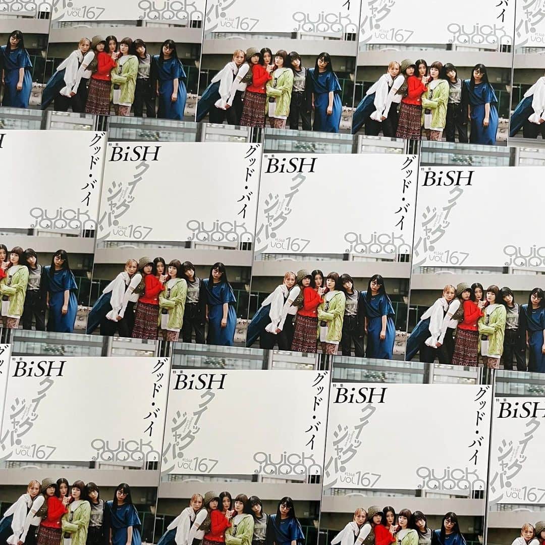 クイックジャパンのインスタグラム：「Quick Japan vol.167 特集 BiSH グッド・バイのあとさき 6/27発売 #BiSH #quickjapan #クイックジャパン」