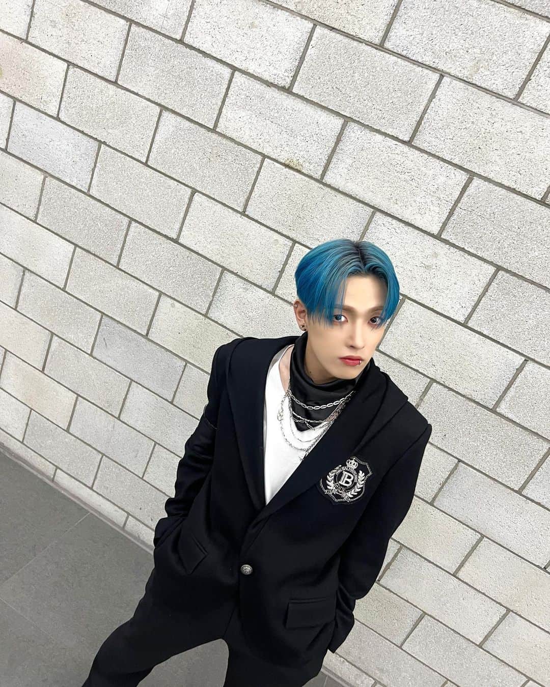 ATEEZさんのインスタグラム写真 - (ATEEZInstagram)「[#Hong_stagram] 💙💙💙💙💙💙💙💙  #ATEEZ #에이티즈 #HONGJOONG #홍중」6月26日 12時32分 - ateez_official_