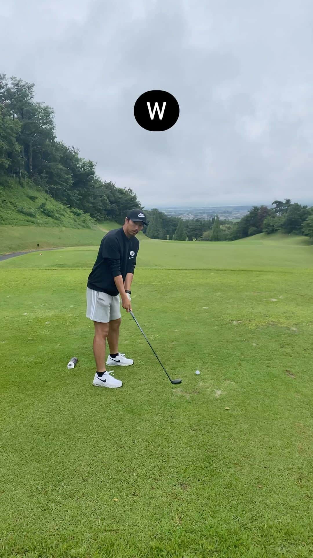 上田剛史のインスタグラム：「テークバック意識⛳️  #golf #ゴルフ #ゴルフ男子」