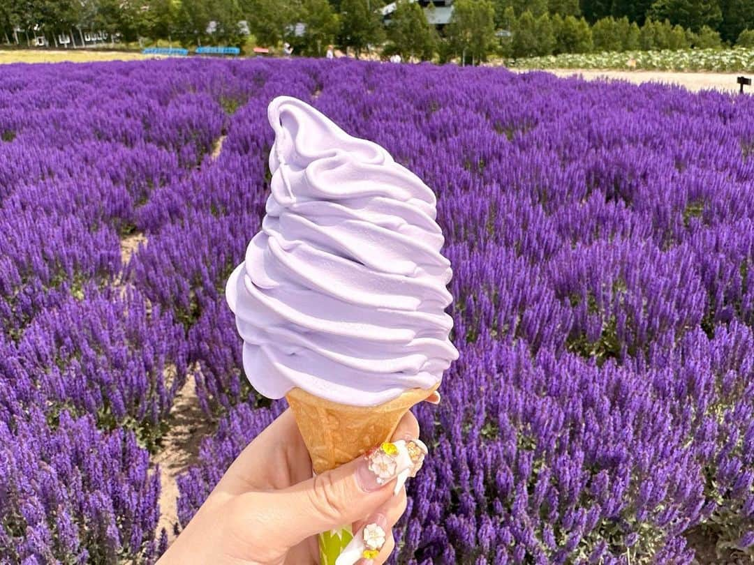 高嶋りえ子のインスタグラム：「✈️今週は北海道🌼体型によってソフトクリームの大きさ変えてませんように🔮すごい食べる人と思われたのかな💕👍🏼🔮🐄今月は岡山、福岡、佐賀、熊本、宮崎へ行きました✈️🏝次のフランスは今月末を予定🎉高嶋化粧品&高嶋オリジナルスカート&フレンチアパレル販売中  ✏️知らない非公開アカウントは全てブロックしています。  🌺 🌺✈️shopping &travel to Paris&London &JAPAN🌸kyoto→Tokyo→Paris→London→SAGA✈️⛩🥰🌸🏝☀️高嶋パリ支局開設🎉✨パリ・ベルギー・モナコ・オーストリアでお買い物 Thank you for watching. I will introduce my favorite Japanese food and the beautiful scenery of Japan, the kimono. Thank you for following me.  🎉✨【blog】アメブロhttps://ameblo.jp/ginzatakashima1/ 🎉✨【contact】問い合わせcosme@💠#着物女子  💠#きもの ginzatakashima.co.jp 🎉✨【shop】高嶋化粧品https://ginzamama.shop-pro.jp/ 🎉✨【Twitter】ツイッターhttps://twitter.com/ginzatakashima?ref_src=twsrc%5Egoogle%7Ctwcamp%5Eserp%7Ctwgr%5Eauthor 🎉✨【YouTube】ユーチューブhttps://youtube.com/channel/UCz2I6_nWCHcr7YlkkFyJWwg  会員様以外のご質問には何一つお答えする気がございません 悪質な名誉毀損・営業妨害・肖像権侵害は全て弁護士にお任せしています。  💠#北海道旅行  💠#美瑛  💠#インザループ  💠#ピコタンロック  💠#北海道ソフトクリーム  💠#travelphotography  💠#ツヤ肌メイク  💠#nanakaの花畑  💠#エルメス 💠#大谷翔平 選手を応援📣 💠#HERMES 💠#japantravel  💠#japantrip  💠#富良野  💠#銀座のママ  💠#銀座ママ  💠#着物ヘア  💠#ラベンダー畑  💠#ファーム富田 💠#japanesefood  💠#japantravel  💠#japan_of_insta  💠#銀座ホステス  ✨✨✨✨✨✨ ✨✨✨✨✨ 商標侵害を発見された方は、下記のメールにてご連絡下さい👩‍🏫  ⚠️DM・コメント・勧誘・営業電話お断り ⚠️電話はお断りします。会話内容は全て自動録音 ⚠️現在、ホステスの募集はしておりません ⚠️銀座高嶋は同業者ご来店お断り ✨高嶋化粧品は私が開発した銀座りえ子ママEXホワイトモイスチュアー成分入り#louisvuitton  #美肌　#ootanisyouhei 詳しくはブロ🐶❤️👩‍🏫 #パワースポット巡り #大谷翔平 #birkin ✨👩‍🏫 銀座りえ子ママの美肌の秘密は高嶋化粧品✨#美しいキモノ  ワードプレスブログ https://ginzatakashima.net/ ・ ・ Management of cosmetics company and hostess bar 元失恋OLが3年で銀座のオーナーママ ✨Bar&Club高嶋🥂銀座4店都内10店舗経営 ✨詳しくはブログ『銀座ママ』でgoogle検索 📝アメブロhttps://ameblo.jp/ginzatakashima1 ・ ・ ✨銀座りえ子ママの美肌&ダイエットの秘密詳しくは ✨銀座のママが作った高嶋化粧品 🎀https://ginzamama.shop-pro.jp/ ・ ・ ⭐️取材・講演会・高嶋化粧品購入者はご入金後⭐️ 🎀cosme@ginzatakashima.co.jp 銀座クラブ&バー高嶋は完全会員制  一見さんお断り」